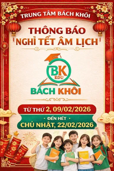 THÔNG BÁO NGHỈ TẾT ÂM LỊCH 2026